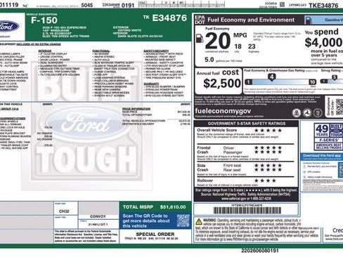 New 2026 Ford F150 XL AWD/4WD image 5