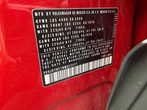 Used 2022 Volkswagen Taos SEL image 22