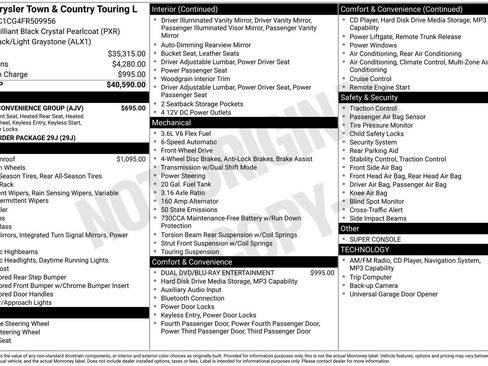 Used 2015 Chrysler Town & Country Touring-L w/ Driver Convenience Group FWD image 8