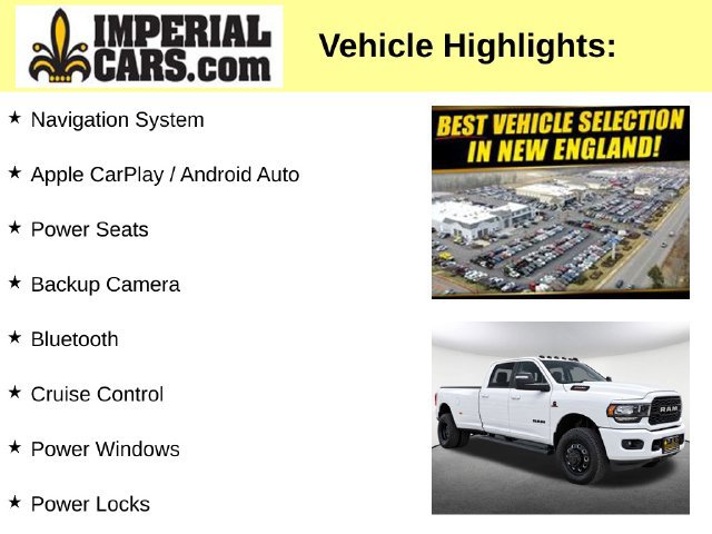 Used 2023 RAM 3500 Big Horn w/ Night Edition AWD/4WD image 3