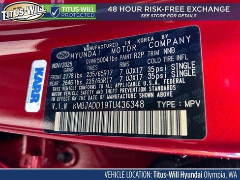 New 2026 Hyundai Tucson Blue SE AWD/4WD image 70