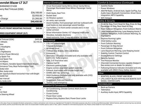 Used 2022 Chevrolet Blazer LT image 4