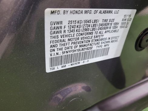 Used 2020 Honda Pilot LX image 33