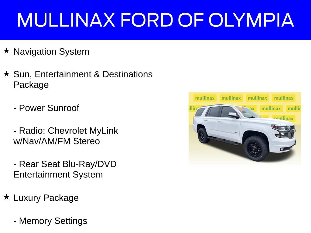 Used 2017 Chevrolet Tahoe LT AWD/4WD image 17