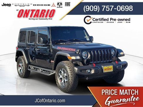Certified 2022 Jeep Wrangler Unlimited Rubicon AWD/4WD image 1