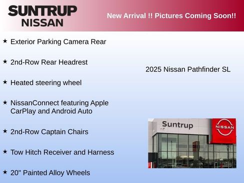 Used 2025 Nissan Pathfinder SL w/ SL Premium Package FWD image 4