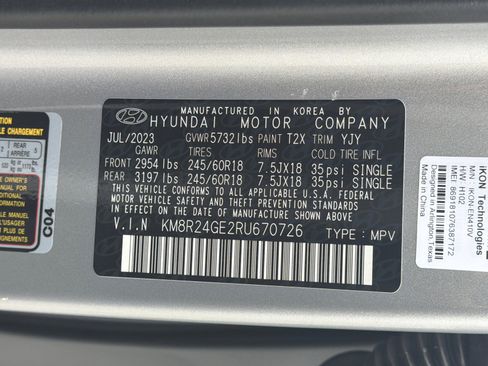 Used 2024 Hyundai Palisade SEL FWD image 34