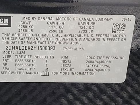 Used 2017 Chevrolet Equinox Premier w/ Enhanced Convenience Package FWD image 33