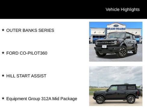 Certified 2023 Ford Bronco Outer Banks AWD/4WD image 5