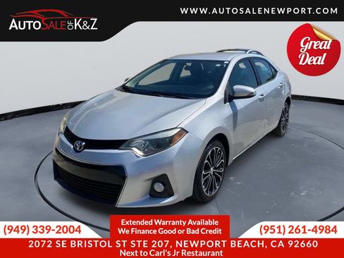 Used 2015 Toyota Corolla S FWD image 1