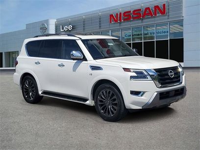 Certified 2022 Nissan Armada Platinum w/ Captain's Chairs Package