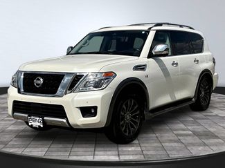 Used 2018 Nissan Armada Platinum w/ Captain Seat Package AWD/4WD video 1