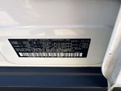 Used 2019 Subaru Outback 3.6R Limited w/ Protection Package #1 AWD/4WD image 8