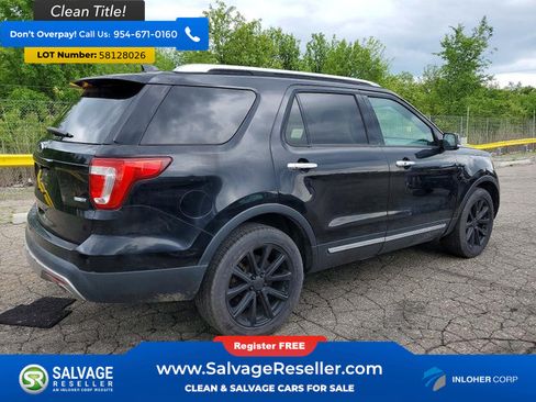 Used 2017 Ford Explorer Limited AWD/4WD image 4
