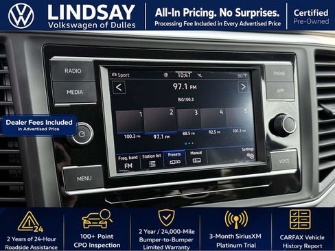 Used 2022 Volkswagen Atlas SE AWD/4WD image 17
