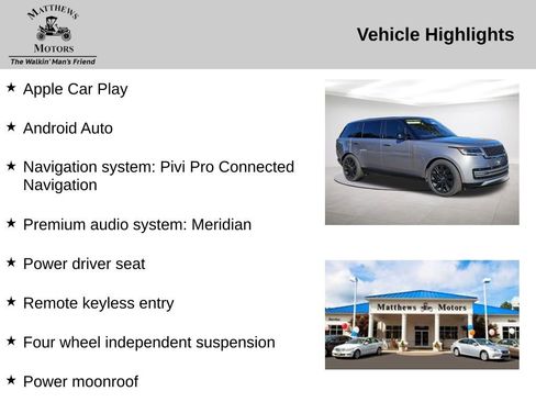 Used 2023 Land Rover Range Rover Long Wheelbase SE image 14