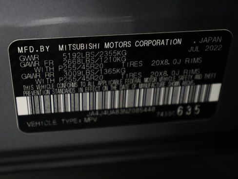 Used 2022 Mitsubishi Outlander SE image 53