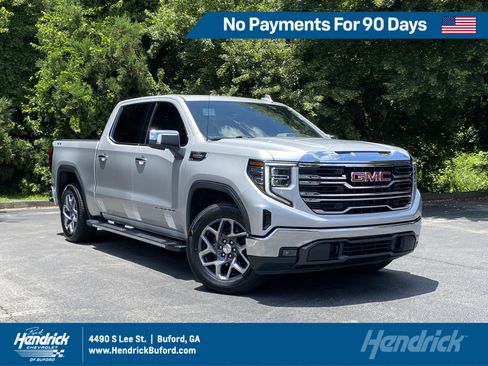 Used 2022 GMC Sierra 1500 SLT w/ SLT Premium Package AWD/4WD image 1