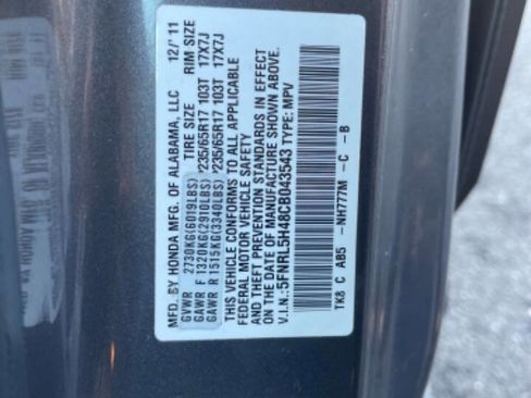 Used 2012 Honda Odyssey EX image 16