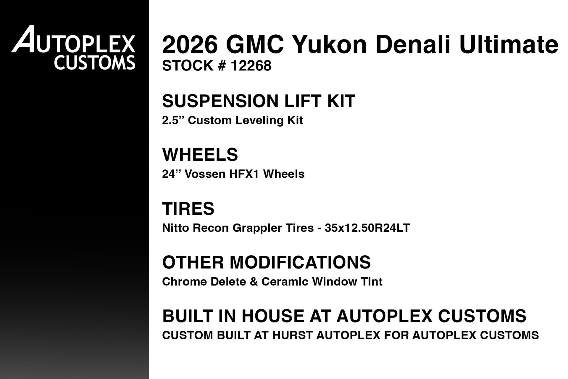 Used 2026 GMC Yukon Denali Ultimate w/ LPO, Floor Liner Package AWD/4WD image 2