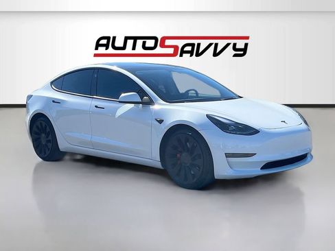 Used 2023 Tesla Model 3 Performance AWD/4WD image 1