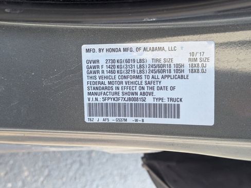 Used 2018 Honda Ridgeline RTL-E image 38