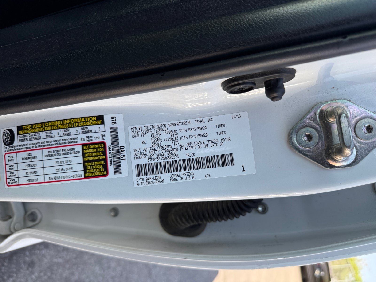 Used 2017 Toyota Tundra Platinum AWD/4WD image 23