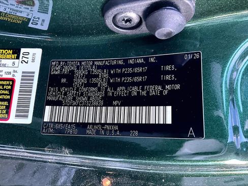 New 2026 Toyota Sienna XLE image 18