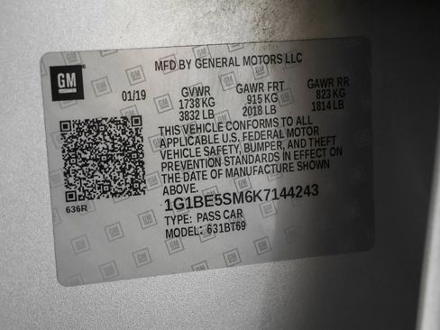 Used 2019 Chevrolet Cruze LT image 47