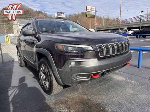 Used 2021 Jeep Cherokee Trailhawk w/ Sun, Sound & Nav Group image 1