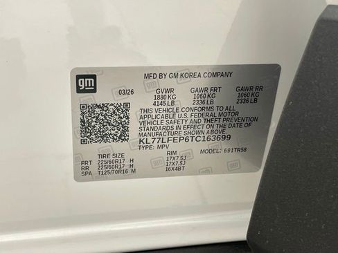 New 2026 Chevrolet Trax LS w/ LS Convenience Package FWD image 21