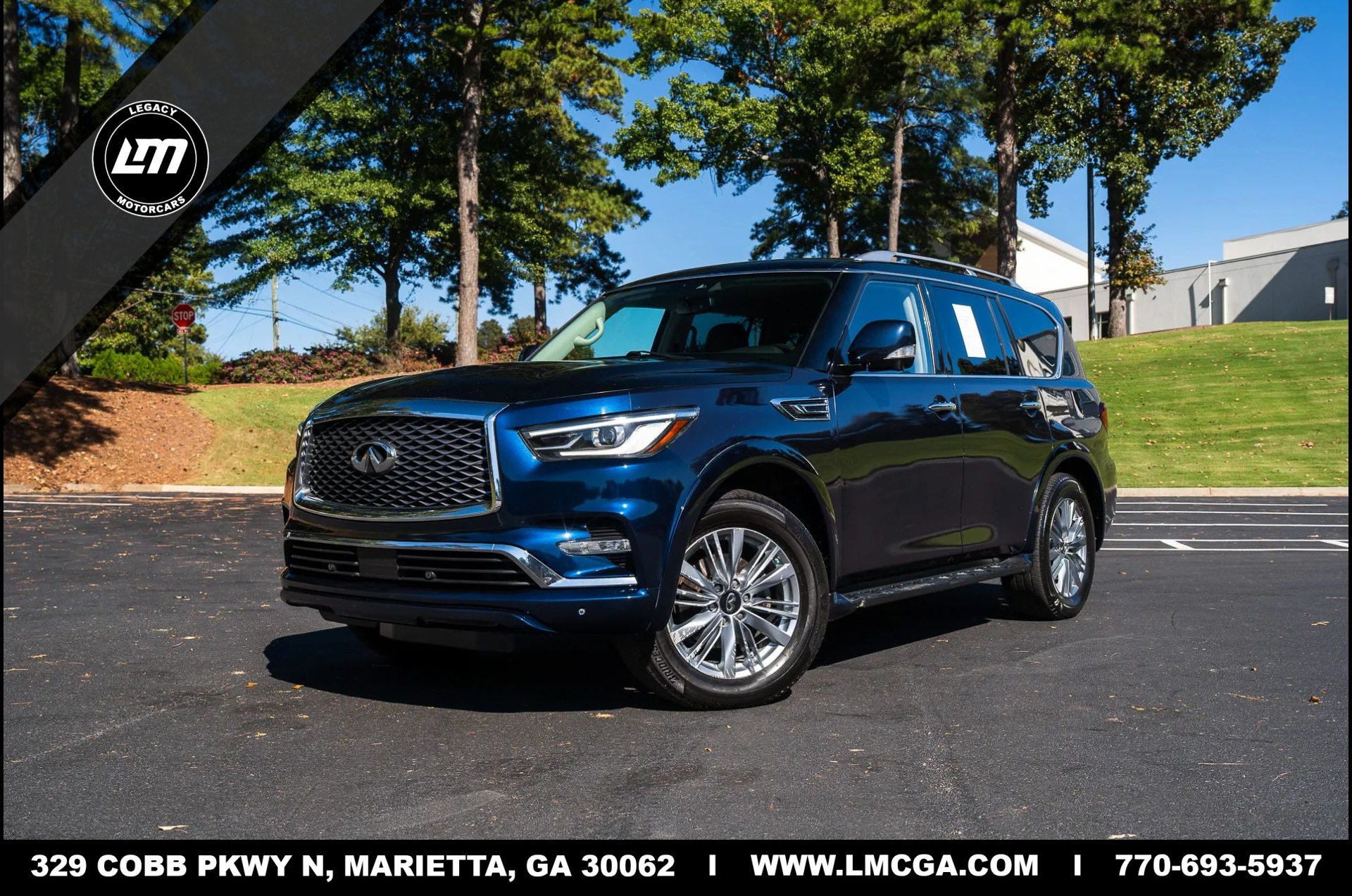 Used 2019 INFINITI QX80 Luxe w/ Proassist Package AWD/4WD image 1