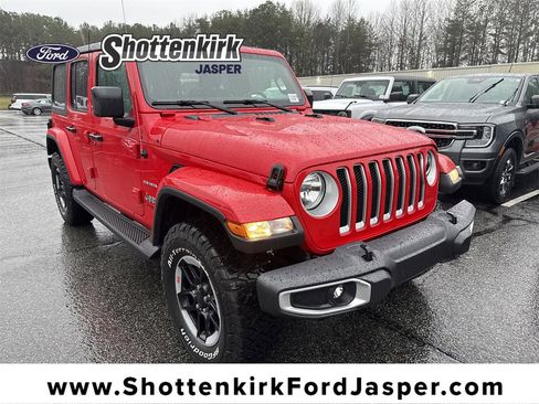 Used 2021 Jeep Wrangler Unlimited Sahara image 1