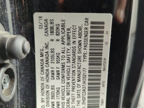 Certified 2018 Honda Civic EX-T image 25