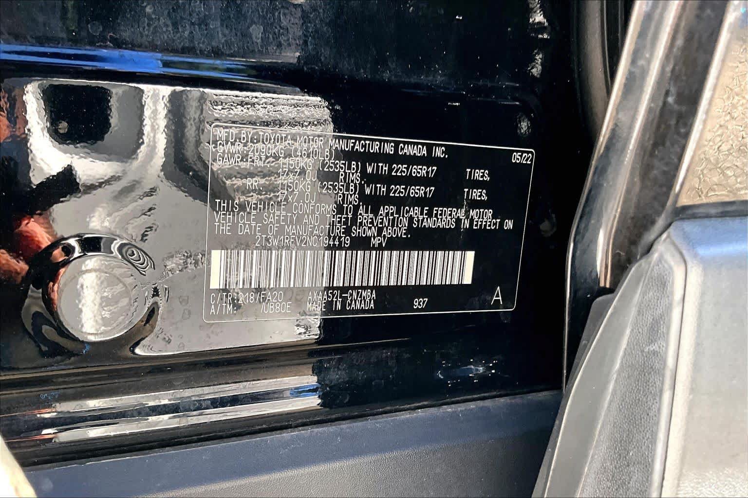 Certified 2022 Toyota RAV4 XLE FWD image 34