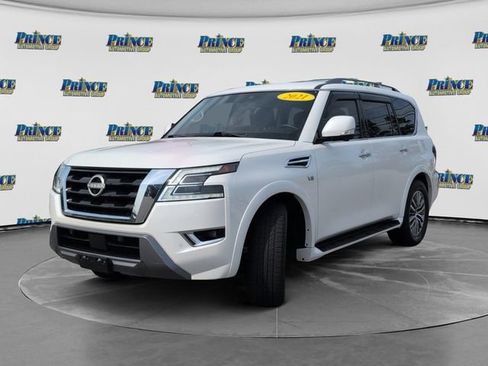 Used 2021 Nissan Armada SL w/ Captain's Chairs Package RWD image 13