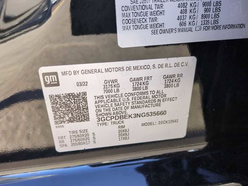 Used 2022 Chevrolet Silverado 1500 Custom image 34