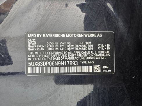Certified 2022 BMW X3 M40i w/ Premium Package AWD/4WD image 11