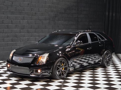 Used 2013 Cadillac CTS V w/ Wood Trim Package RWD image 53