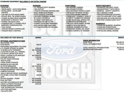 Used 2023 Ford F350 Lariat w/ Lariat Ultimate Package AWD/4WD image 2