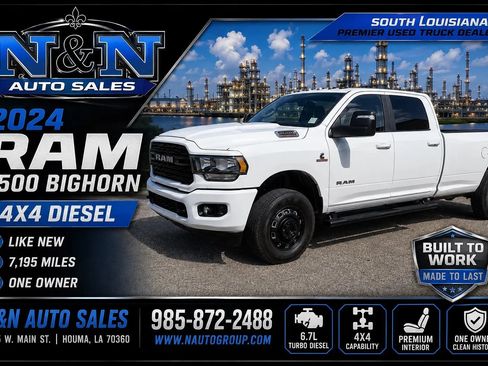 Used 2024 RAM 3500 Big Horn w/ Night Edition AWD/4WD image 1