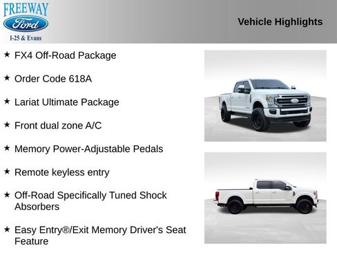 Used 2022 Ford F350 Lariat w/ Lariat Ultimate Package AWD/4WD image 2