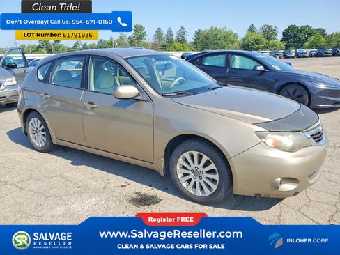 Used 2008 Subaru Impreza 2.5i w/ Popular Equipment Group 3A AWD/4WD image 5