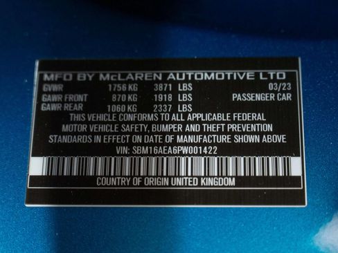 Used 2023 McLaren Artura RWD image 38
