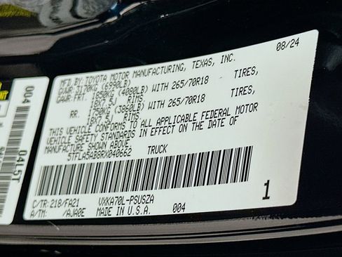 Used 2024 Toyota Tundra SR5 w/ SX Package RWD image 32
