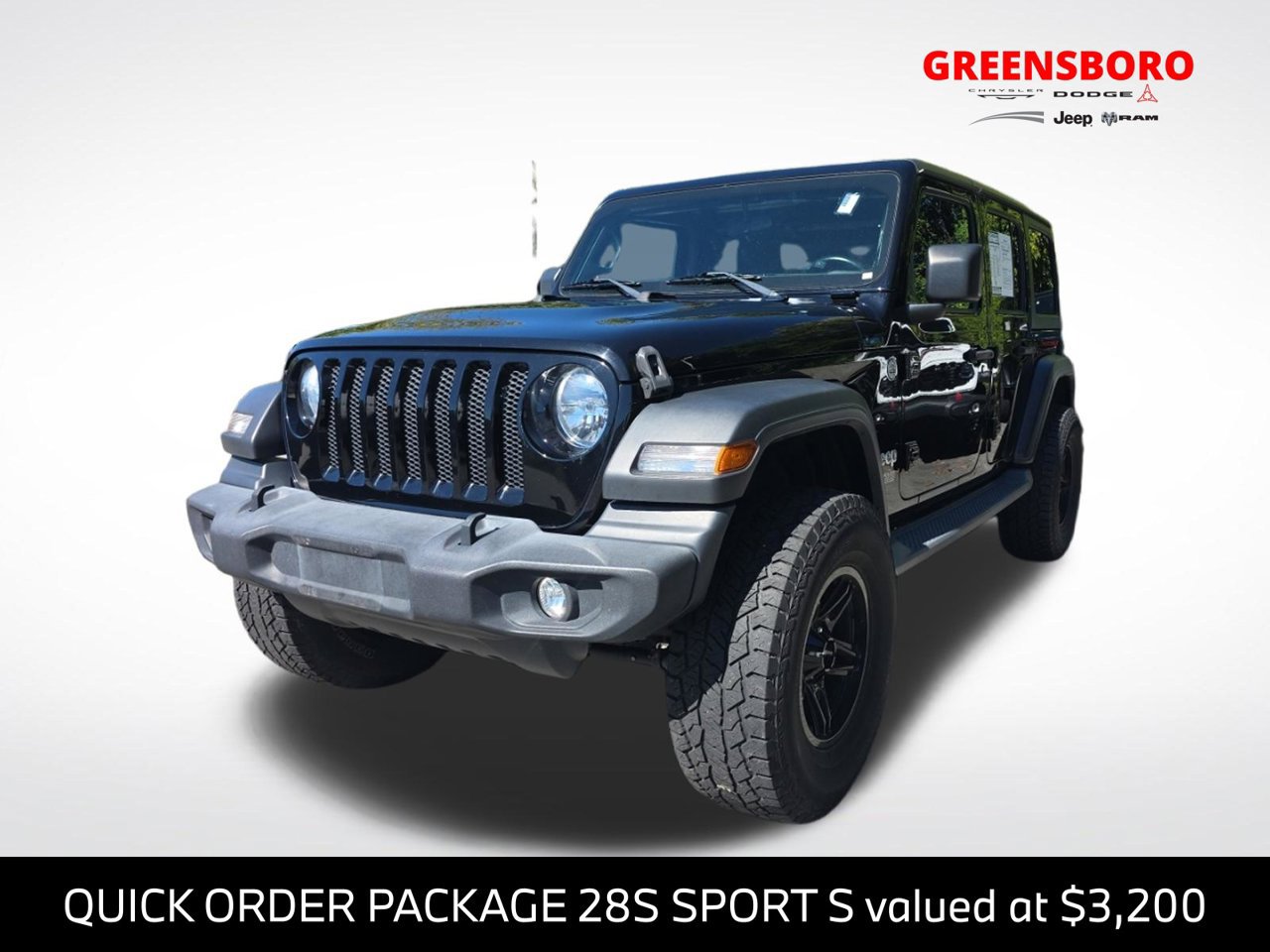 Used 2019 Jeep Wrangler Unlimited Sport S AWD/4WD image 1