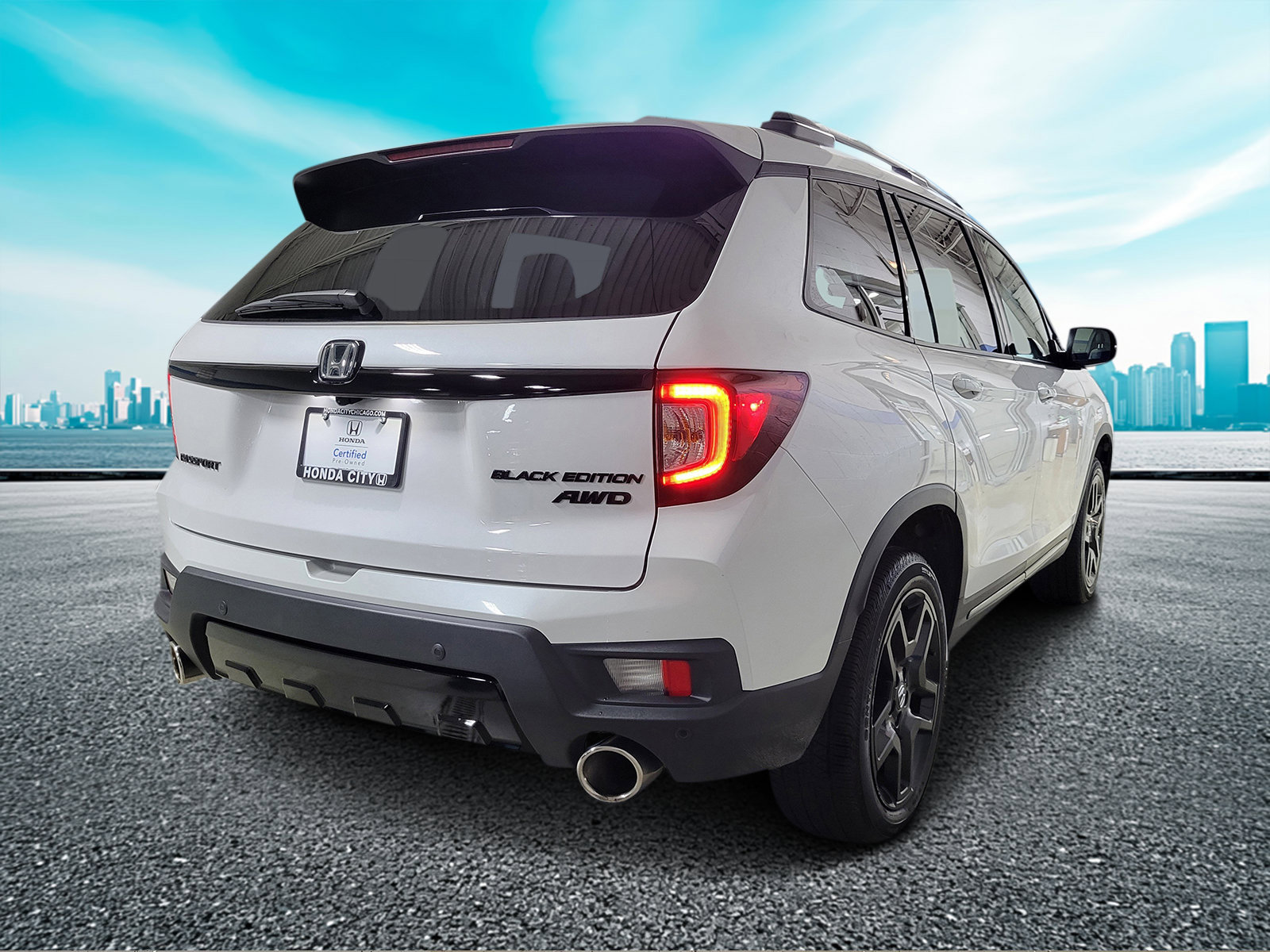 Certified 2025 Honda Passport Black Edition image 3