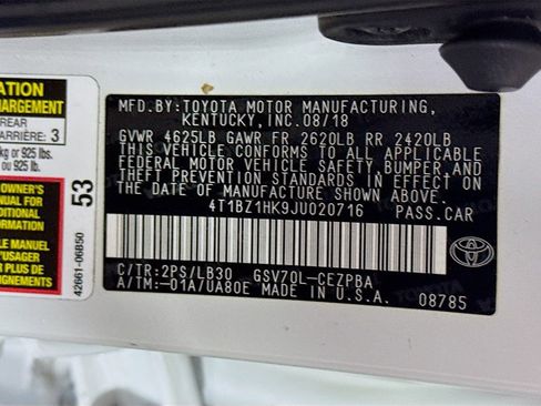 Certified 2018 Toyota Camry XSE w/ Driver Assist Package FWD image 36