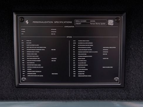 Certified 2025 Ferrari Roma Spider RWD image 35