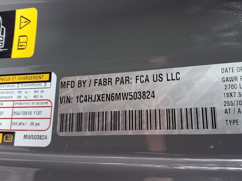 Used 2021 Jeep Wrangler Unlimited Sahara w/ Uconnect 4C Nav & Sound Group image 25